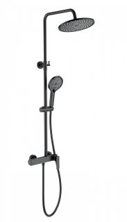 Душевая стойка Wonzon & Woghand WW-B3517-MB чёрный матовый